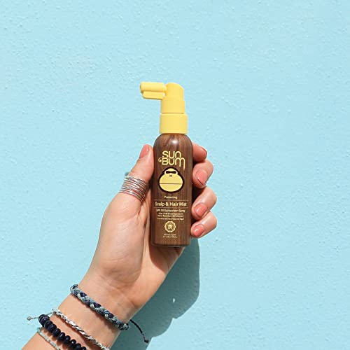 Sun Bum Original SPF 30 Sunscreen Scalp and Hair Mist I Vegan and Hawaii & Original SPF 50 Sunscreen Face Lotion | Vegan and Hawaii 104 Reef Act Compliant (Octinoxate & Oxybenzone Free)