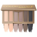 SUSIKEKI 6-Color Mini Eyeshadow Palette with Mirror