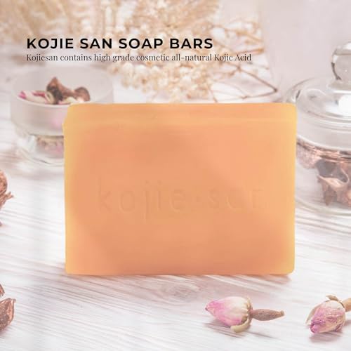 Kojie San Brightening Orange Kojic Acid Soap Bar 2 x 65g - Dark Spot Remover