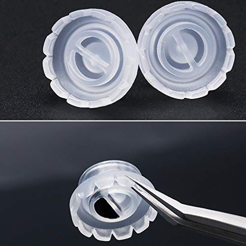 400 Pcs Eyelashes Extension Volume Lashes Fan Blossom Cups,Quick Blossom Cup,Glue Holder and Lash Organizer Tool,for Eyelash Grafting, Nail Art, Quick Volume Lash
