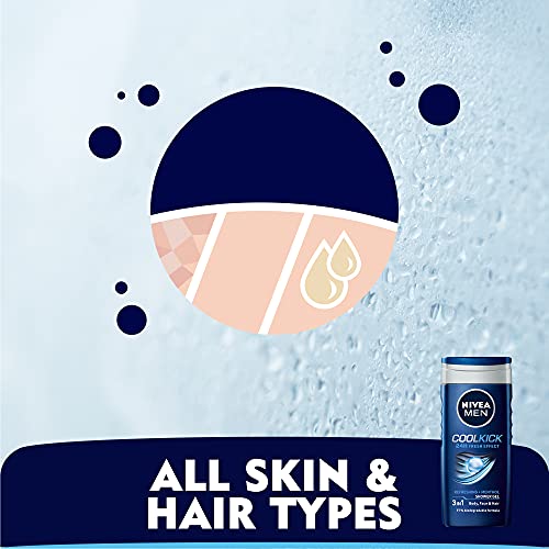 NIVEA Men Cool Kick Shower Gel 250 Ml