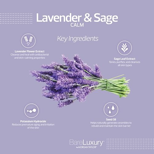Morgan Taylor BareLuxury 4-Step Mani & Pedi Spa Pack, Lavender & Sage