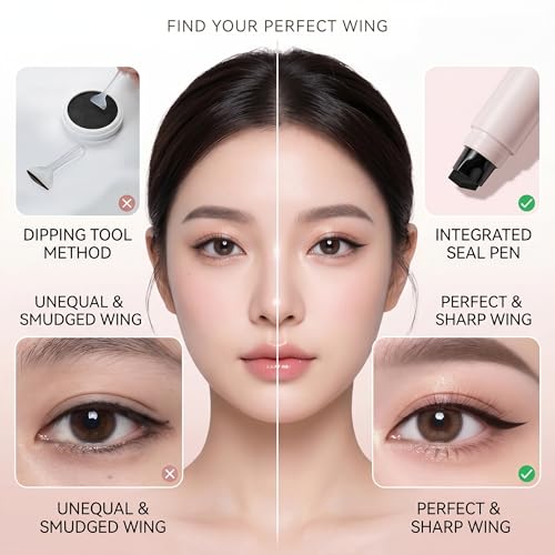 Wingliner Stamp Pen - Waterproof Cat Eye Eyeliner Tool