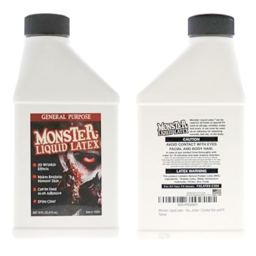 Monster Liquid Latex - Clear Drying Special Effects Makeup