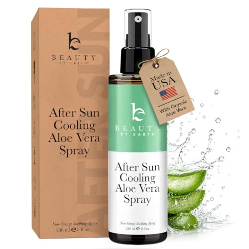 After Sun Cooling Aloe Vera Spray - Fast Absorbing Relief