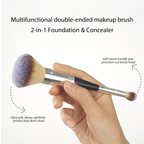 FantasyDay 12-Color Blush Palette with Brush - All-in-One Makeup