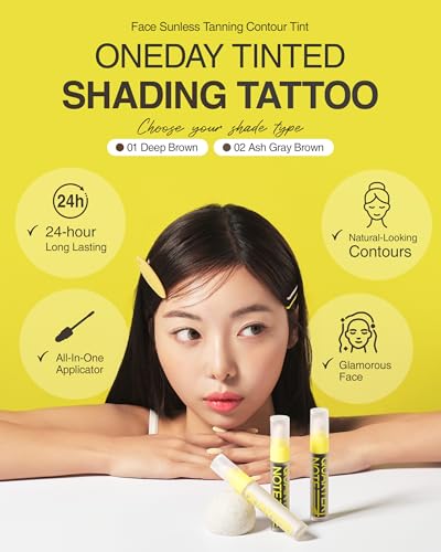 QUARTERNOTE Waterproof Contour Stick - Ash Gray Brown