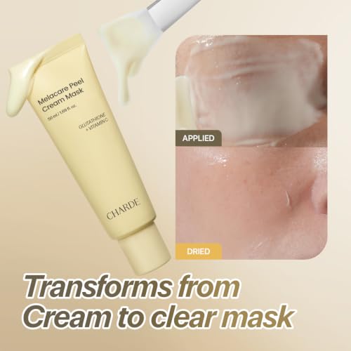 CHARDE Peel Off Face Mask for Dark Spots with Tranexamic Acid, Korean Skincare