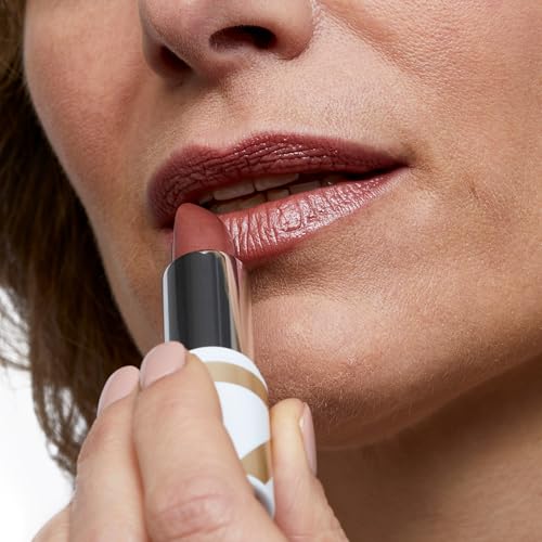 No7 Age Defying Lipstick - Ginger Rose - Anti-Aging Makeup - Hydrating Pink Lipstick with Hyaluronic Acid for Plumper, Smoother, Younger Looking Lips Over Time (3.5g)