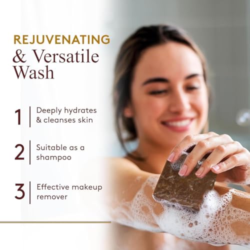 OKAY African Black Soap - Natural Acne & Skin Cleansing Bar