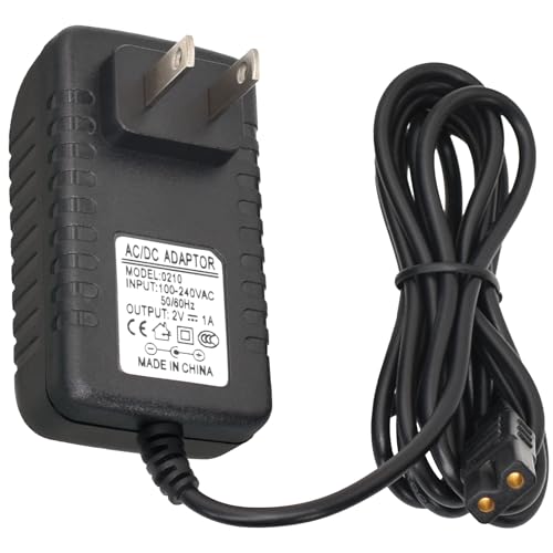 2V Charger Replacement for Wahl Shaver Shaper 8061, 8163, 8786-1001, 7367, 7029, 7060, 7035, 7339, 4000, 7063-017, ‎7065-017, WAKH4, 7064-017, 7061-917, 5-Star Series Trimmer Clipper Power Adapter