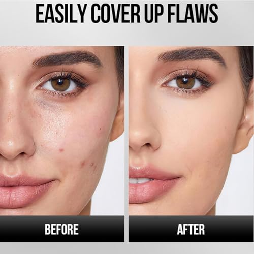 Dual-Ended Foundation Stick with Brush - Full Coverage