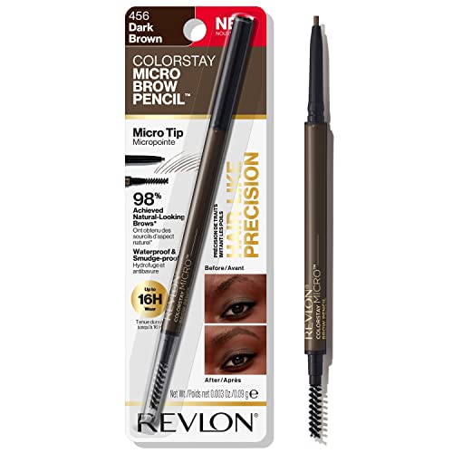 Revlon ColorStay Micro Eyebrow Pencil - Waterproof Dark Brown