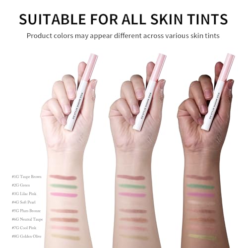 Taupe Brown Eyeshadow Stick - Waterproof Matte Cream Eye Shadow