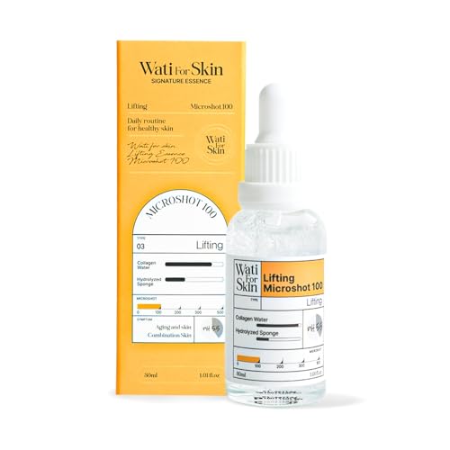 Lifting Essence Microshot 100 - Elasticity Boosting & Firming Serum for Face, Korean Skin Care (30ml / 1.01 fl.oz)