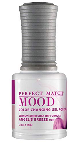 LeChat - Perfect Match Mood Gel Polish - Heart?™s Desire - (0.5 Ounce) - Frost Finish - Changes with Temperature - Long Lasting