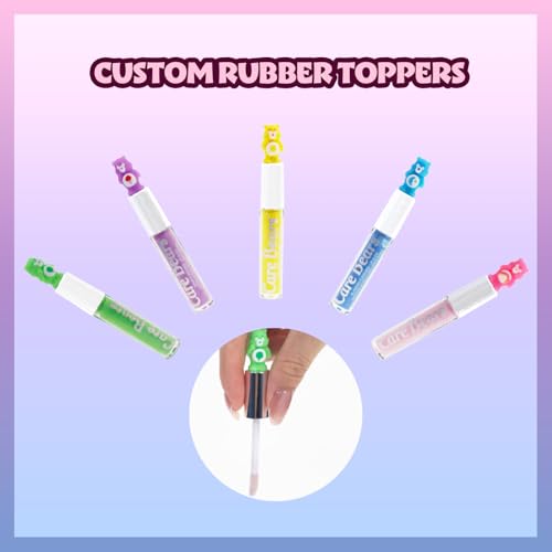 Care Bears 5-Pack Flavored Lip Gloss Set for Kids