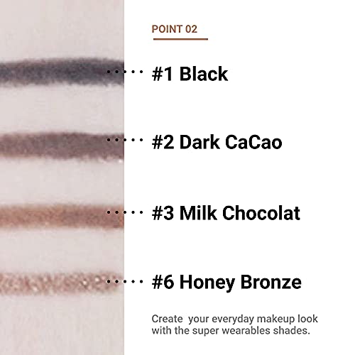 ETUDE Proof 10 Gel Pencil Eyeliner - Waterproof & Creamy