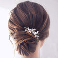 Pearl Wedding Hair Clips - Bridal Updo Pins (2-Piece Set)