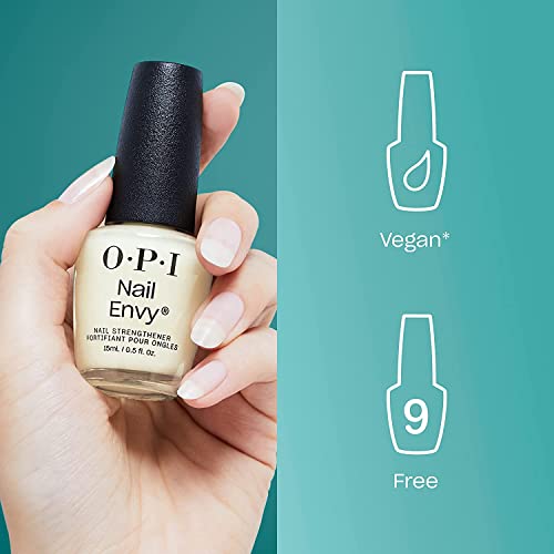 OPI Nail Envy, 0.5 fl oz and OPI Start to Finish, 3-in-1 Treatment, Base Coat, Top Coat, Nail Strengthener, 0.5 fl oz