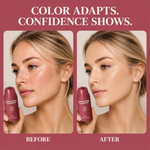 Color Changing Foundation - Adaptive Skin Tone Match, 1 Fl Oz