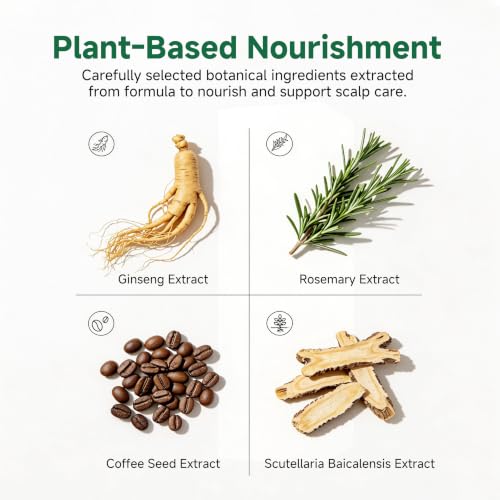 Hair Root Nourishing Tonic Spray with Ginseng & Rosemary