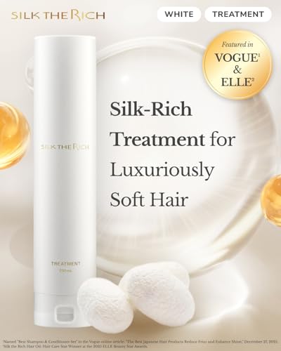 SILK THE RICH Hydrating Conditioner for Dry & Color-Treated Hair - 8.5 oz