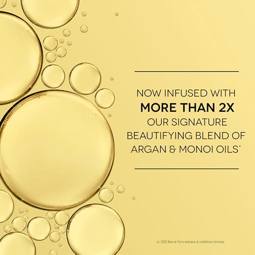 Bain de Terre Rise N' Shine Volumizing Foam, Lightweight Medium Hold & Volume with Argan & Monoi Oils, Paraben-Free, Color-Safe, Vegan, 6.7 Fl Oz