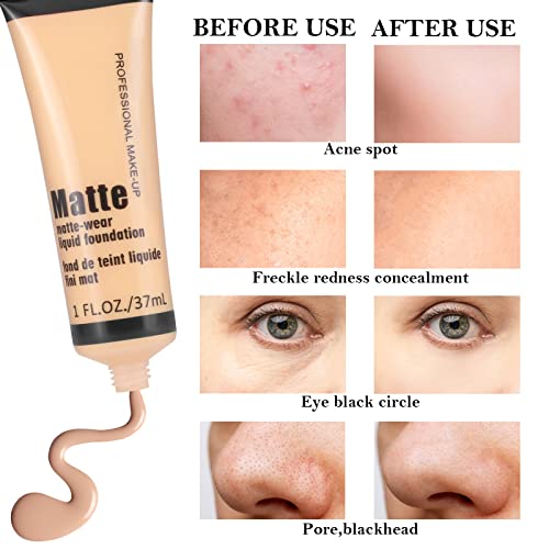 Boobeen Full Coverage Foundation - Liquid Matte Concealer