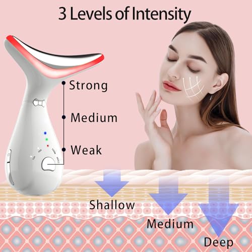 Red Light Therapy Facial Wand | 4-Mode LED Skin Care Device