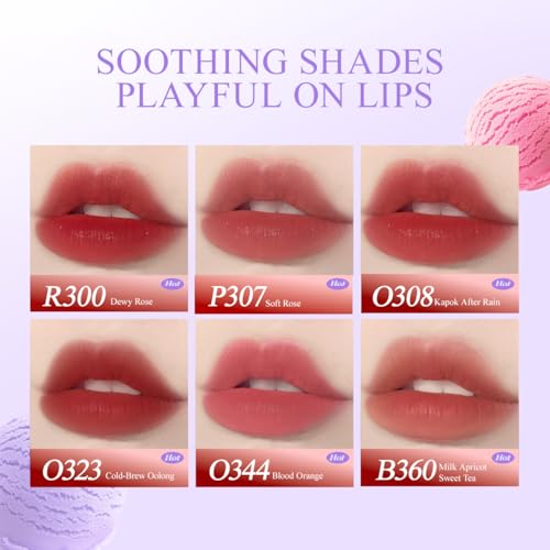 COLORKEY Soft Matte Water Tint Lip - Dual-Texture, Long-Lasting