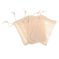 Sisal Exfoliating Soap Pouch 5-Pack with Drawstring