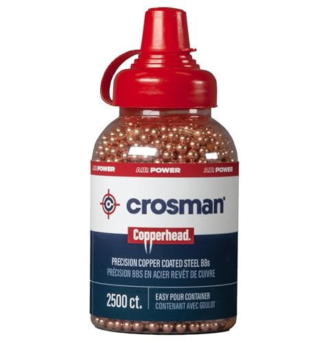 Crosman Copperhead 4.5mm Copper-Coated BBs (2500-count)