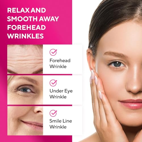 Silicone Wrinkle Patches for Forehead, Eyes & Smile Lines