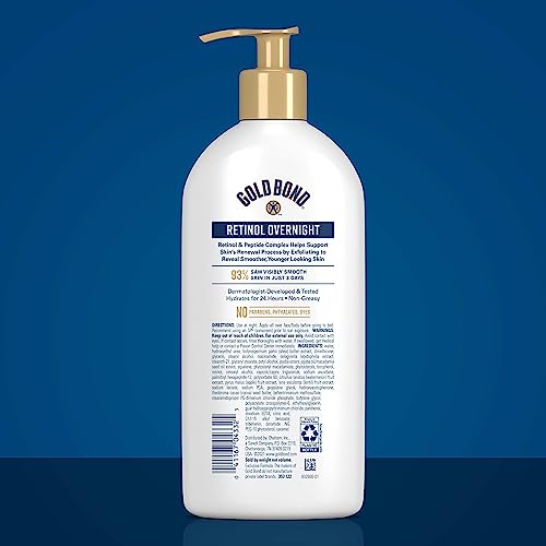 Gold Bond Retinol Overnight Body & Face Lotion, 13 oz