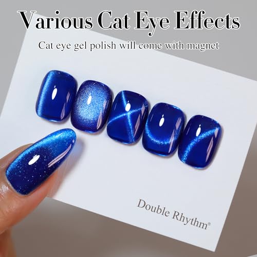 Double Rhythm Cat Eye Gel Polish 15ml with Magnetic Tool