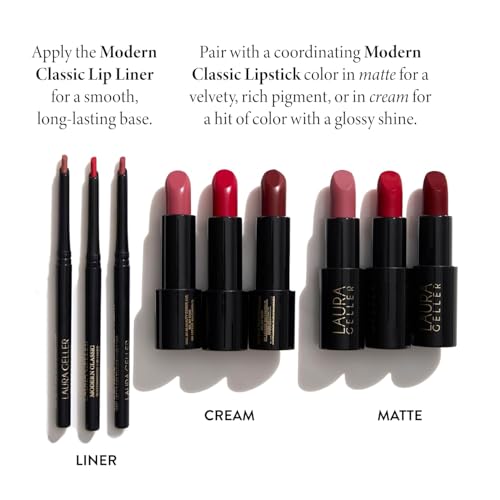 Laura Geller New York Waterproof Lip Liner - Beautiful Berry, Precise, Smudge-Proof