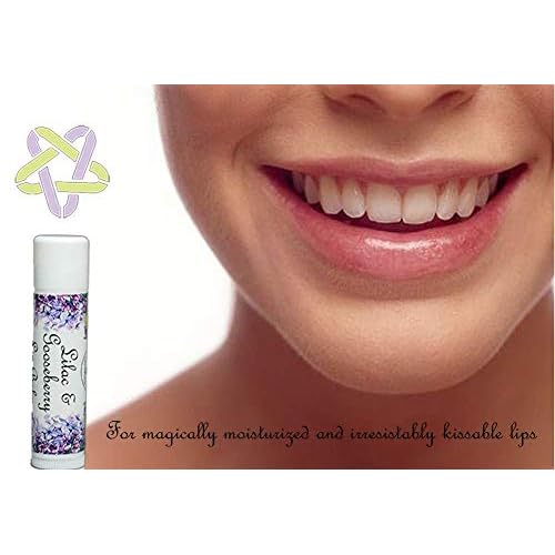 Lilac & Gooseberry Lip Balms | Set of 2 Balms | Moisturizing for Dry, Chapped Lips | Yennefer Scent of a Sorceress by Bella Des Natural Beauty