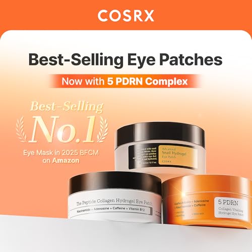COSRX 5-PDRN Complex Collagen Eye Patches - 60 Pack