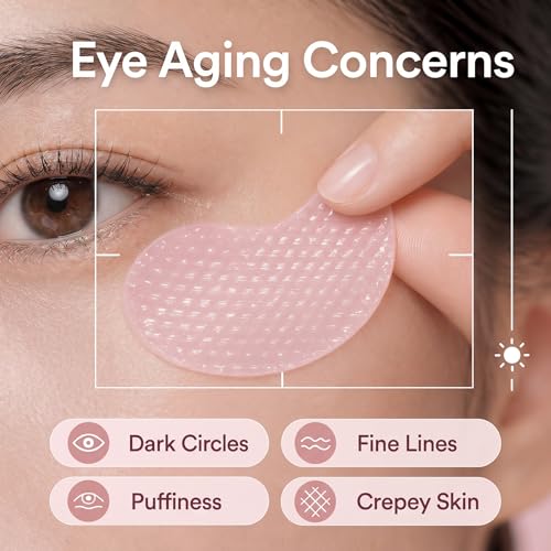 GrlGrl PDRN Salmon DNA Under Eye Patches - Retinal Hydrogel Mask (60 Pcs)