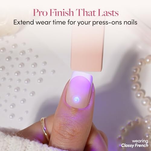 Glamnetic Handheld UV LED Nail Lamp | USB Rechargeable