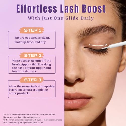 Lash Growth Serum for Eyelash Volume & Length - Filtotech