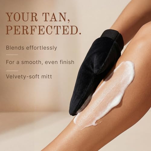 Self Tanner Mousse Kit with Mitt - Natural Organic Tanning Foam
