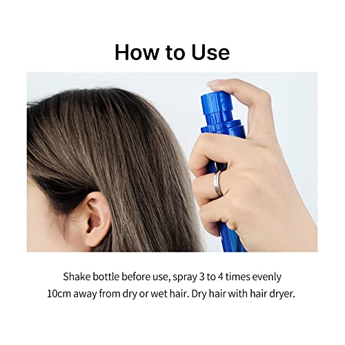 LADOR Heat Protectant Spray Leave-In Conditioner for Hair | Keratin & Frizz Control 3.4 fl oz