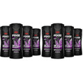 AXE Body Wash 12h Refreshing Scent Excite Crisp Coconut & Black Pepper Men's Body Wash with 100% Plant-Based Moisturizers 16 oz,(Pack of 8)