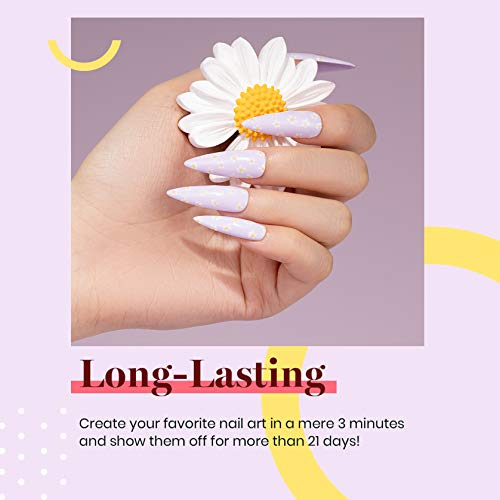 Beetles Purple Gel Polish - Lilac Purple, 15ml UV Soak Off Nail Polish for Manicure