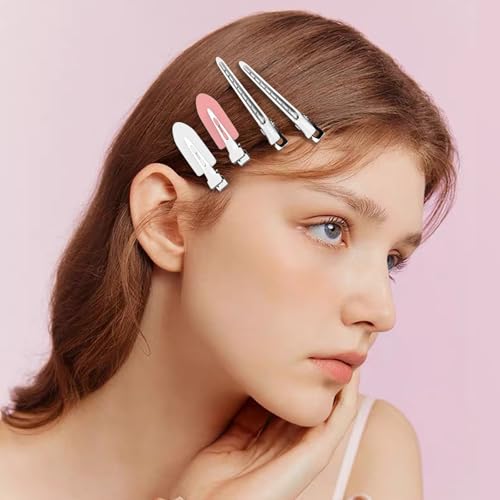 40-Piece Hair Clips Set | Alligator & No-Crease Metal Clips