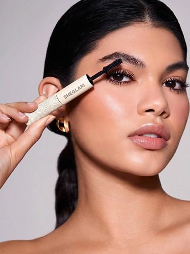SHEGLAM 2-in-1 Black Washable Volume & Length Mascara Dual-Ended Long-Lasting