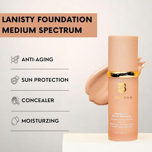 4-in-1 Color Changing Foundation Liquid with SPF 50