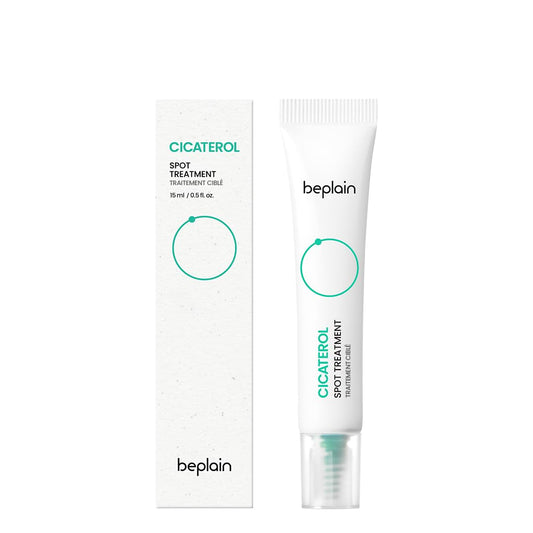 beplain Cicaterol Spot Treatment (0.5oz, 15ml) | Post Blemish Essential cream, Breakout Recovery Cream | Highly Concentrated Centella Asiatica | Korean skin care